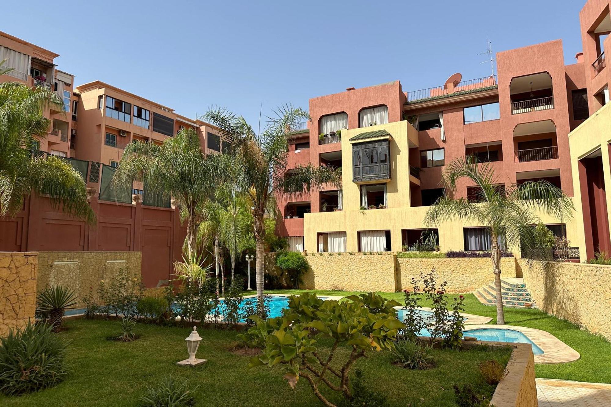 Appartement Calme, Gueliz Marraquexe Exterior foto