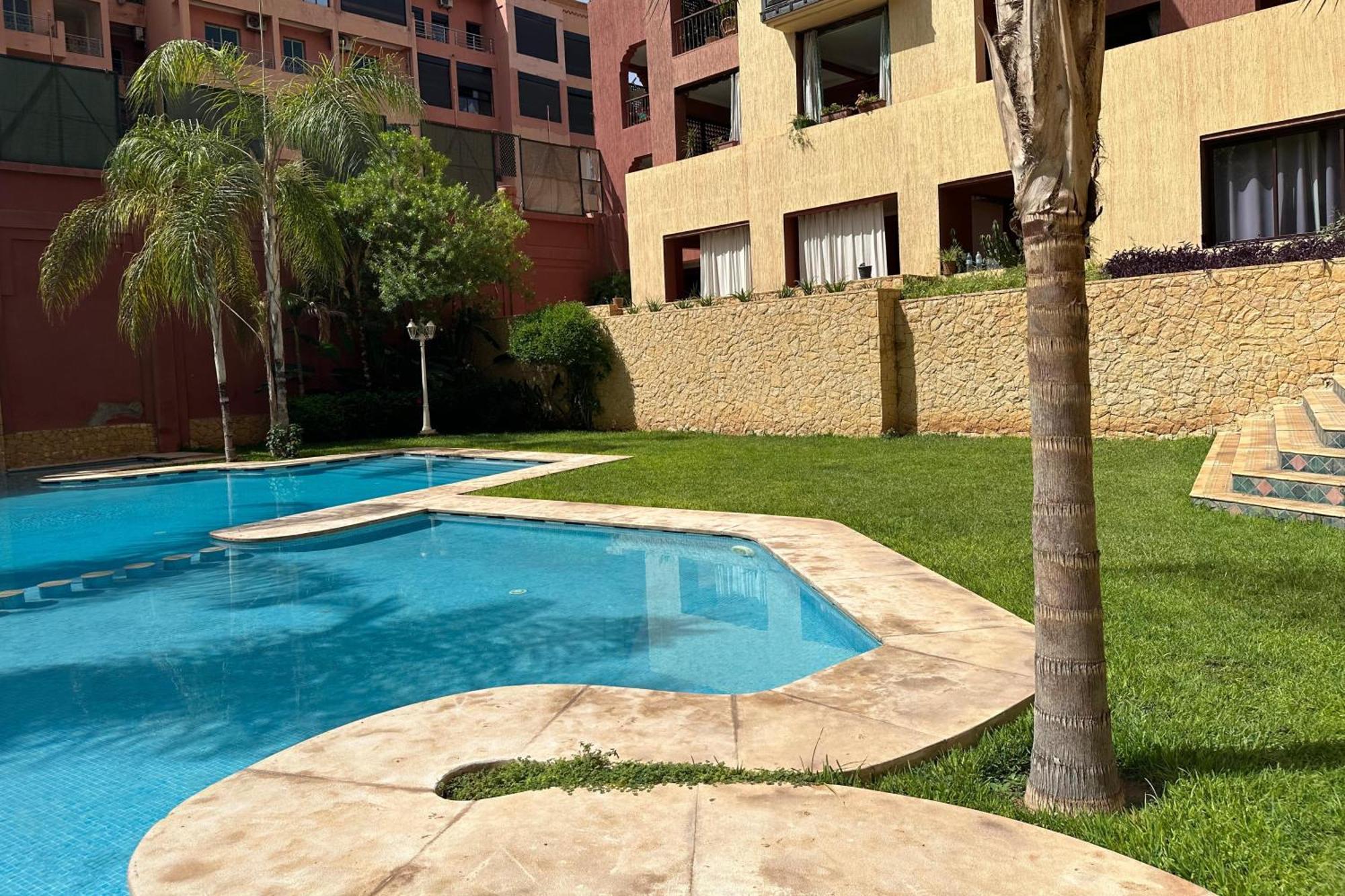 Appartement Calme, Gueliz Marraquexe Exterior foto